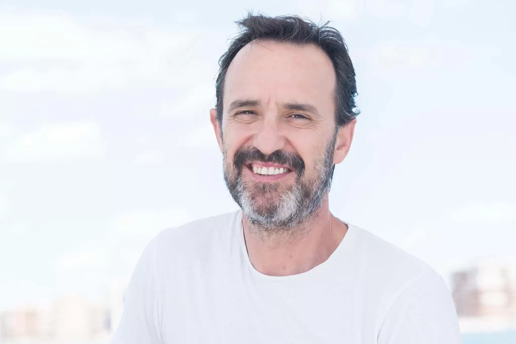 man smiling